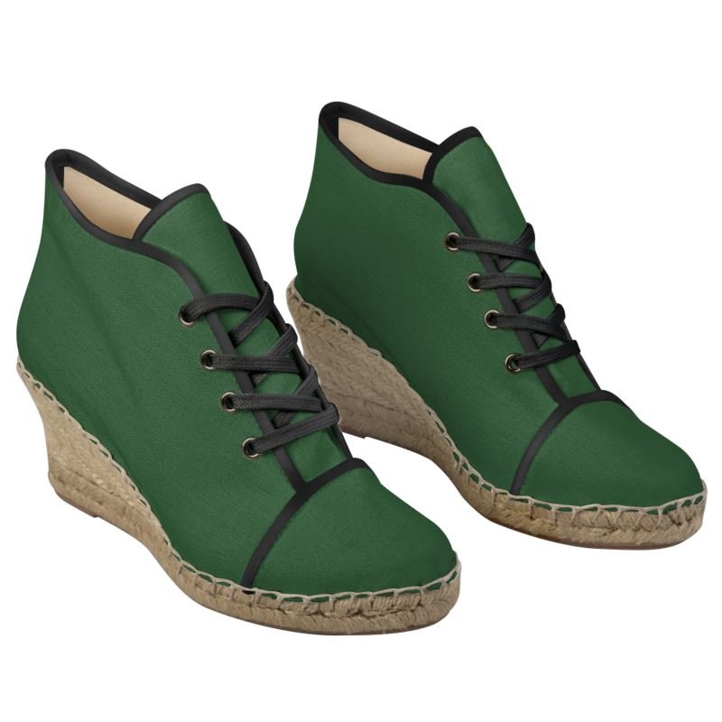 Step Into Summer Style: Why You Need Hunter's Green Wedge Espadrilles - Rich and Rich Homeopportunities