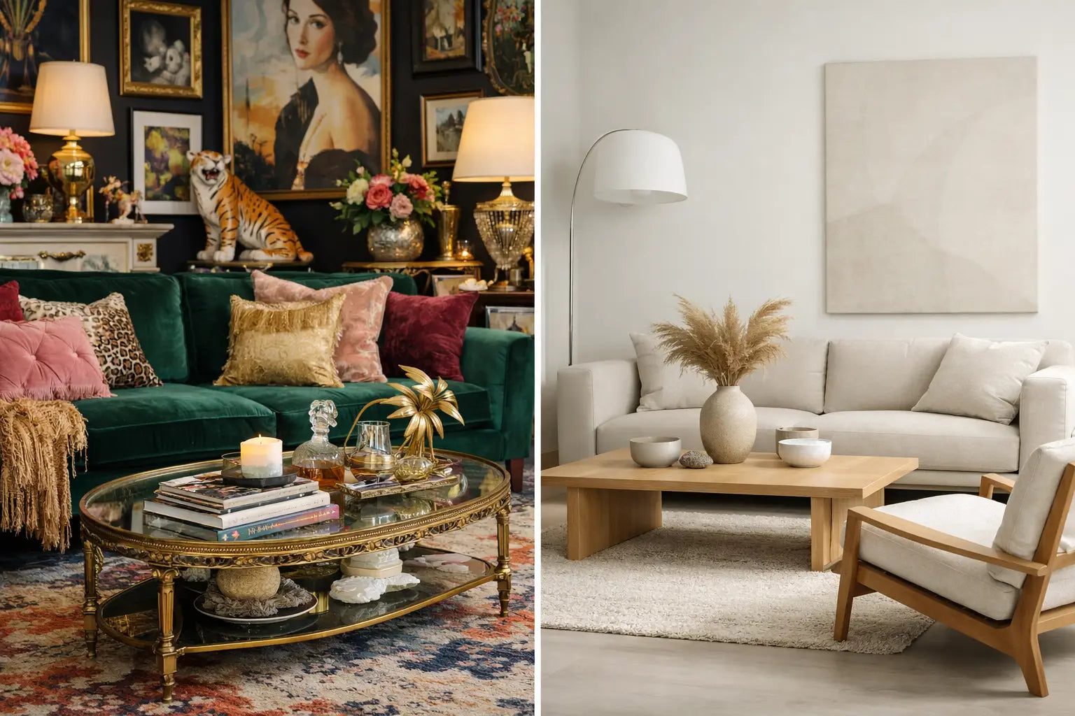 Maximalist Versus Minimalist Decor: Pick Your Mood