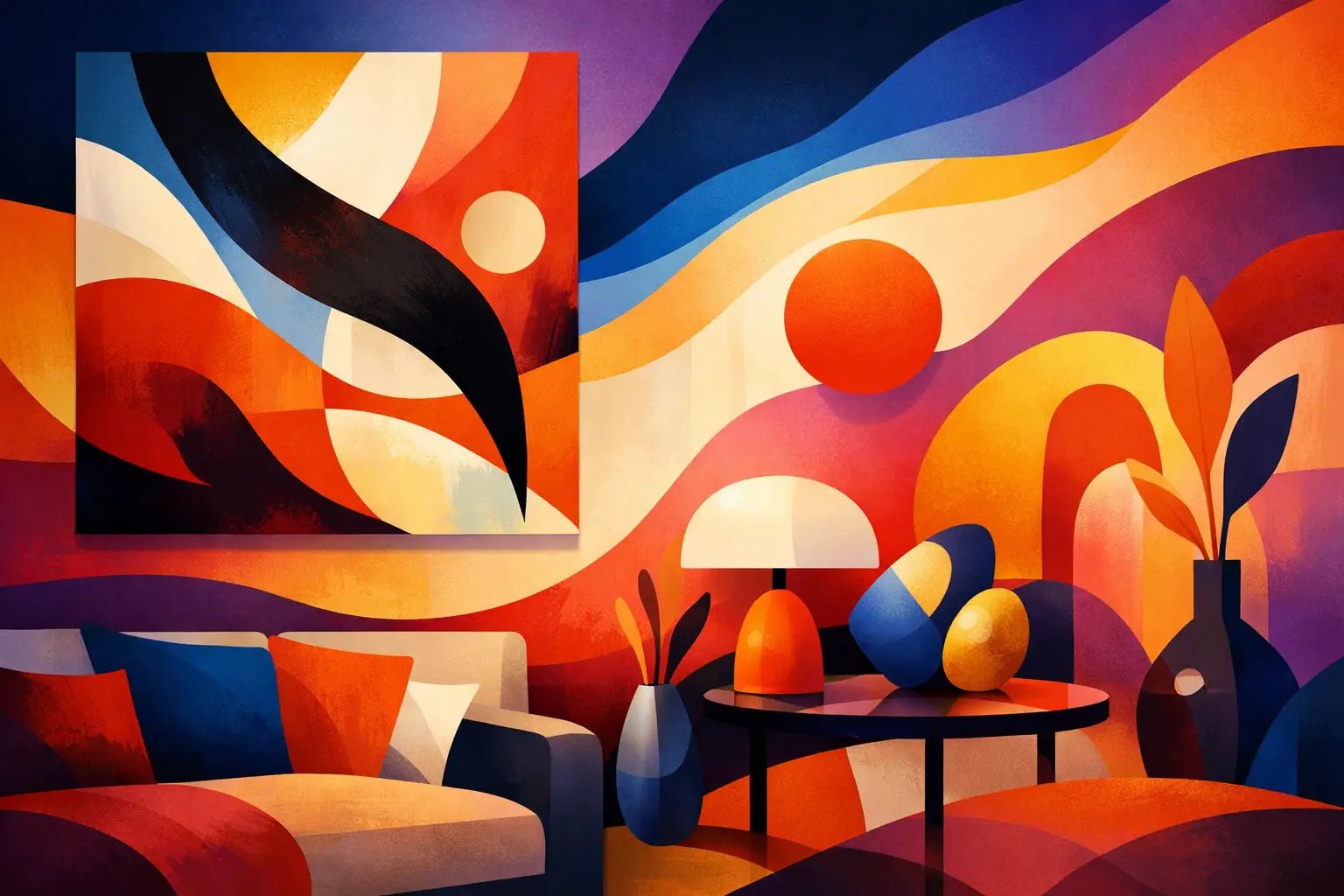 Art Inspired Home Decor That Makes Rooms Speak - Rich and Rich Homeopportunities