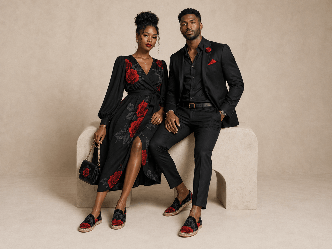 Bold Elegance: Why the Rich and Rich BlackRedRose Espadrilles Are a Must-Have - Rich and Rich Homeopportunities