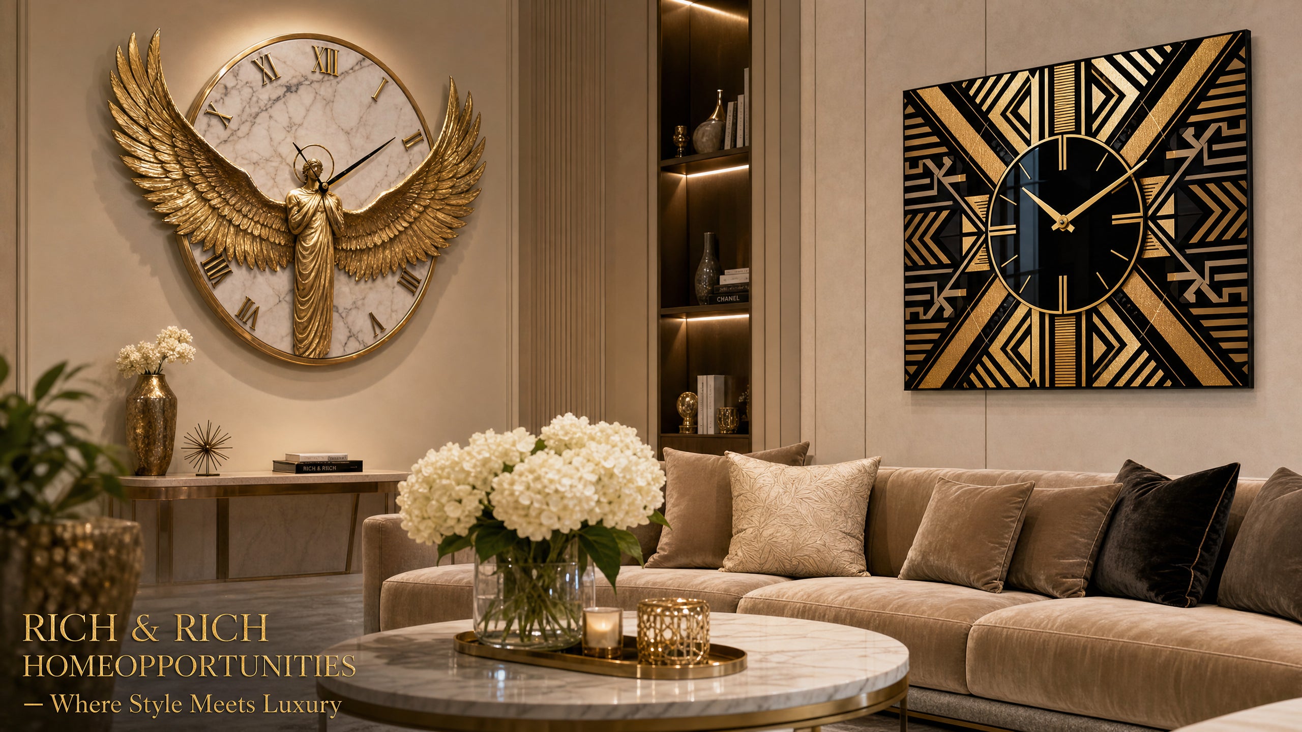 Elevate Your Home Aesthetic with Artistic Wall Clocks - Rich and Rich Homeopportunities
