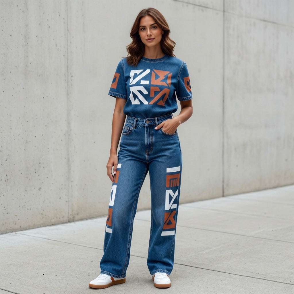 How to Style Graphic Denim for Every Occasion