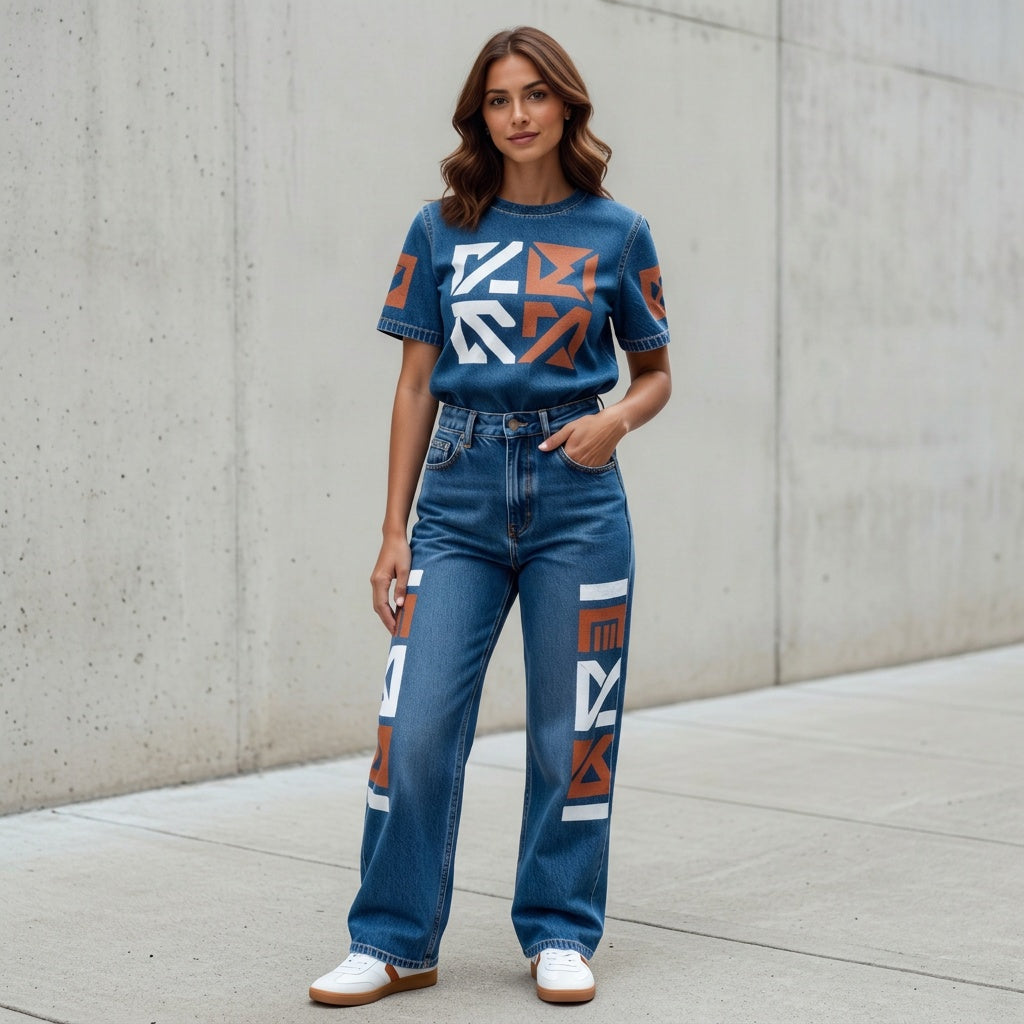 How to Style Graphic Denim for Every Occasion