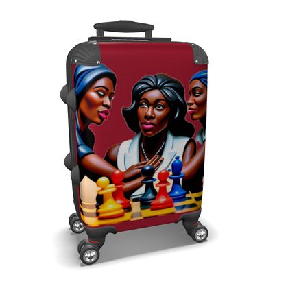 R&RH Women Conversing Suitcase