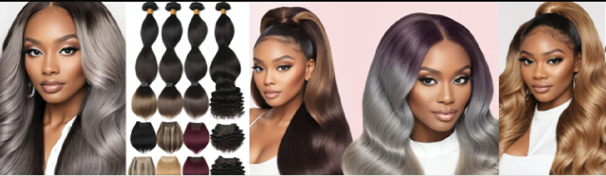 Hair Bundles, Wigs, Clip-Ins, Ponytails