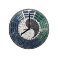 Rich and Rich Ocean Balance Circle of Serenity Wall Clock