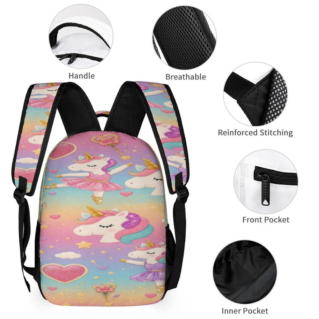 Rich and Rich Sport Utility Girls Unicorn Ballerinas Three Piece Combination Set - Rich and Rich Homeopportunities