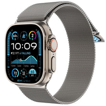 Load image into Gallery viewer, Magnetic Umbrella Buckle Milanese Stainless Steel Strap for Apple Watch
