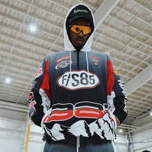 Load image into Gallery viewer, Paperchaser Windbreaker Pullover (Black)
