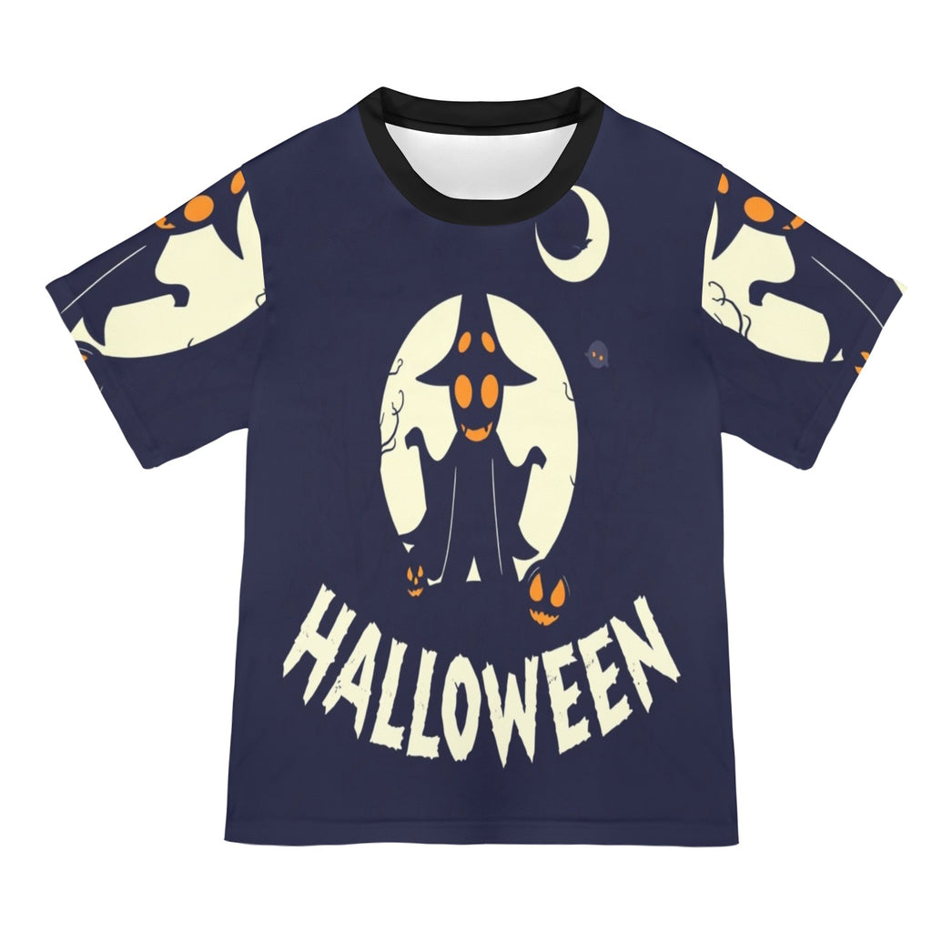 Witches Hat Women's Halloween All Over Print T-Shirt with Relaxed Fit