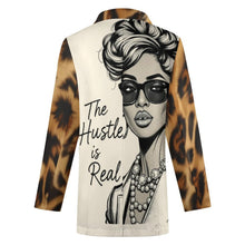 Load image into Gallery viewer, Rich and Rich Brown Animal Print Caricature Women&#39;s Pants Suit

