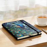 Rich and Rich Peacock of Dreams Notebook Strap Notebook