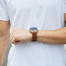 Load image into Gallery viewer, Universal Vintage Leather Band – 20-26mm for Apple Watch &amp; Traditional Watches – Italian Cowhide
