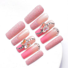 Load image into Gallery viewer, 1067 Handmade Nail Wear Nail Art Reusable Press on Nails False Nails
