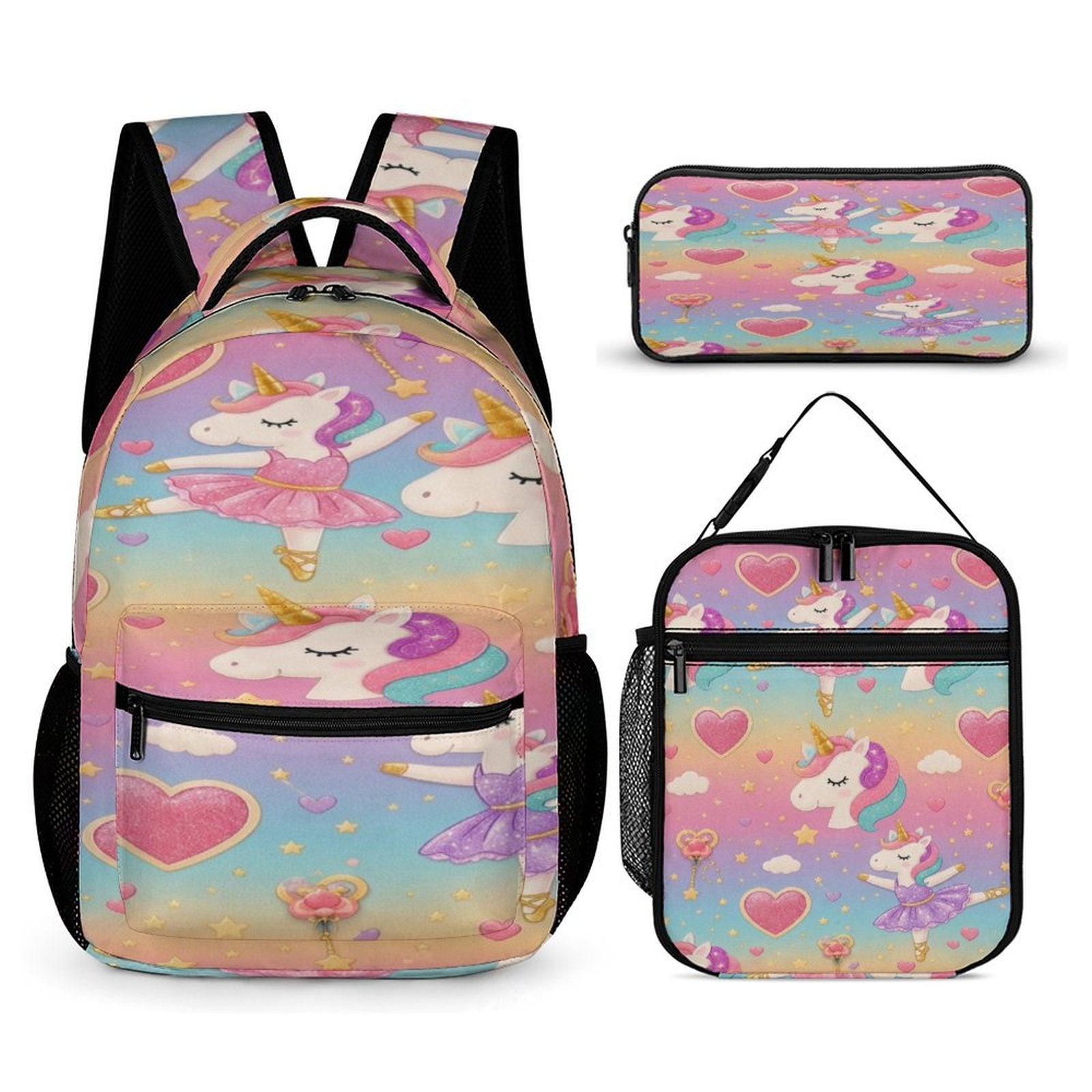 Rich and Rich Sport Utility Girls Unicorn Ballerinas Three Piece Combination Set - Rich and Rich Homeopportunities