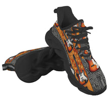 Load image into Gallery viewer, Rich and Rich Men's Guitar Orange Twisted Sole Suede Look Sneakers - Rich and Rich Homeopportunities
