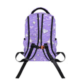 a Y2K Pop Girls Lavendar Large Capacity Backpack