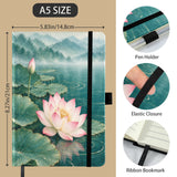 Rich and Rich Quiet Lotus Notebook Strap Notebook