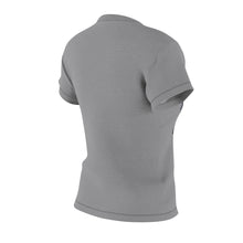 Load image into Gallery viewer, R&amp;RH Empowered Women’s Grey Tee - Samurai Style Graphic Shirt
