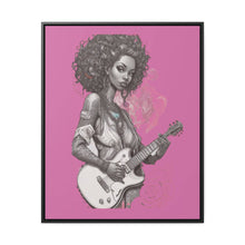 Load image into Gallery viewer, R&amp;RH Guitar Girl Portrait Frame - Rich and Rich Homeopportunities 
