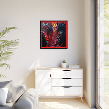 Load image into Gallery viewer, Vibrant Tribal Art Canvas Print - Framed Multi-Color Decor
