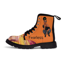 Load image into Gallery viewer, Fearless!  Women&#39;s Canvas Boots

