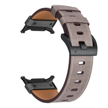 Load image into Gallery viewer, Mecha Bezel Leather Strap for Galaxy Watch 20mm
