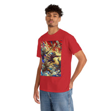 Load image into Gallery viewer, Vibrant Artistic Graphic Tee, Unisex Cotton Shirt, Casual Wear, Gift for Art Lovers, Festival Clothing, Unique T-Shirt
