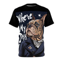 R&RH Stylish Unisex Tee - 'Where My Dogs' Design for Dog Lovers