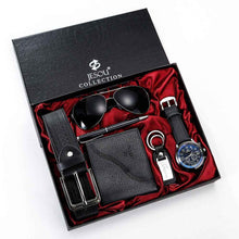 Load image into Gallery viewer, Mens Gift Set: Elegant Watch, Belt, and Wallet for Him - Perfect Men&#39;s Gift Set
