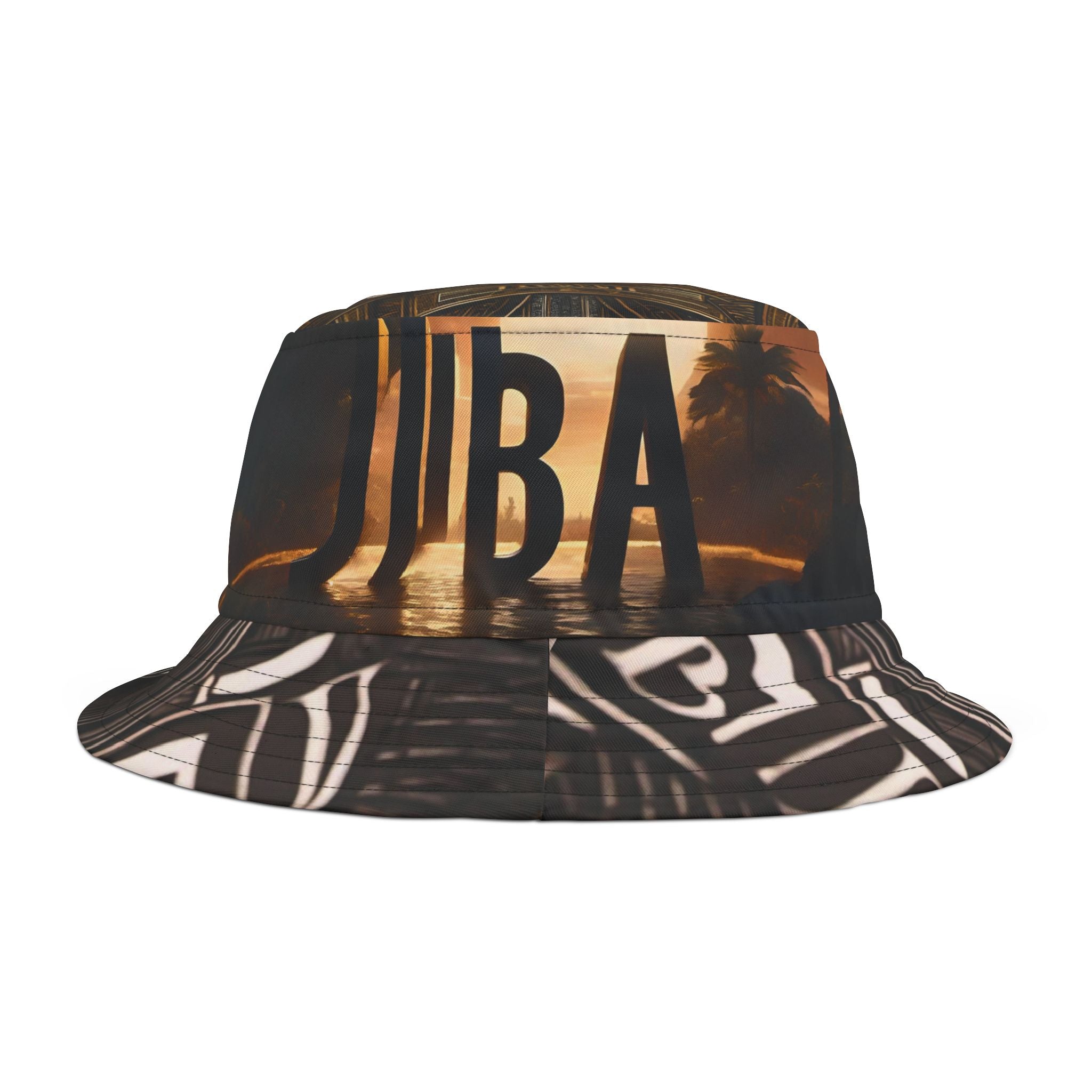 R&RH Juba Black Bucket Hat