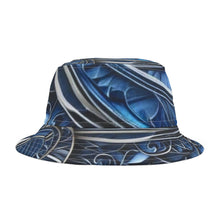 Load image into Gallery viewer, R&amp;RH Blue Bucket Hat
