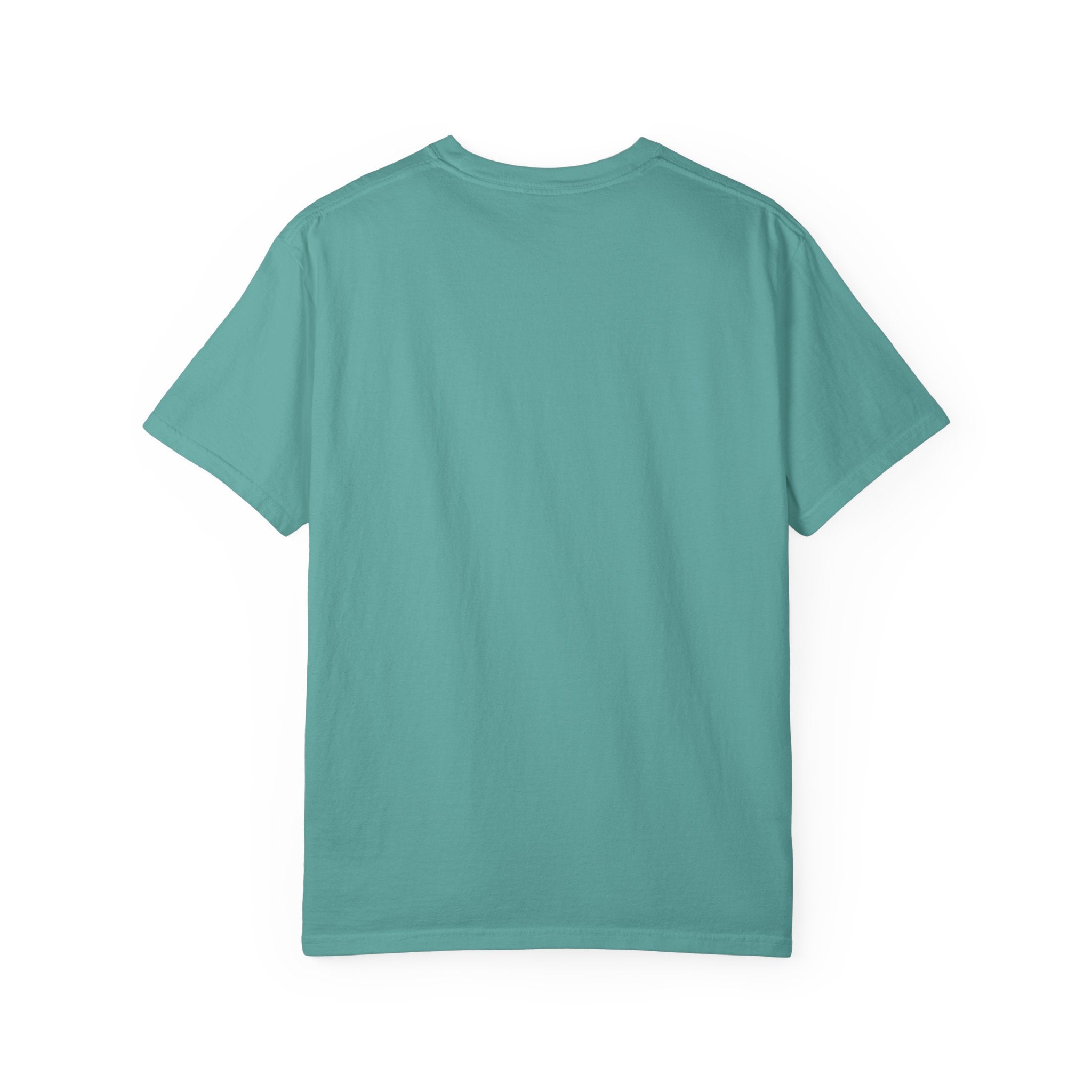 Unisex garment-dyed cotton t-shirt in soft-washed fabric with crew neck and relaxed fit