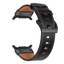 Load image into Gallery viewer, Mecha Bezel Leather Strap for Galaxy Watch 20mm
