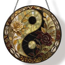 Load image into Gallery viewer, Rich and Rich Harmony Heritage Yin Yang Glass Suncatcher
