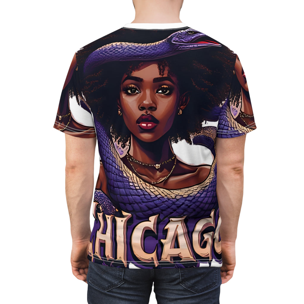 Spooky Chic Halloween Tee, Custom Halloween Shirt, Unisex Graphic Tee, Fall Fashion, Chicago Inspired Top, Unique Gift for Her