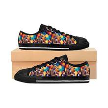 Load image into Gallery viewer, R&amp;RH Leopard Saxophone Men&#39;s Sneakers - Rich and Rich Homeopportunities 
