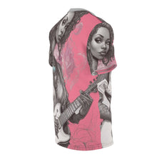Load image into Gallery viewer, R&amp;RH Guitar Girl Unisex T-shirt - Rich and Rich Homeopportunities 

