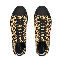 Load image into Gallery viewer, R&amp;RH Leopard Print High Top Sneakers for Stylish Comfort
