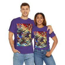 Load image into Gallery viewer, Vibrant Artistic Graphic Tee, Unisex Cotton Shirt, Casual Wear, Gift for Art Lovers, Festival Clothing, Unique T-Shirt
