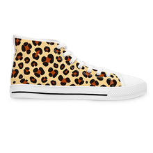 Load image into Gallery viewer, R&amp;RH Leopard Print Women&#39;s High Top Sneakers - Trendy &amp; Stylish Footwear
