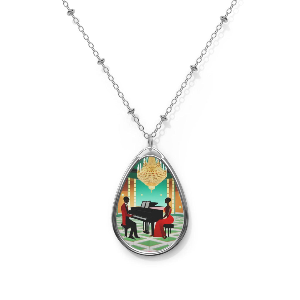 RRH Oval Necklace - Rich and Rich Homeopportunities 