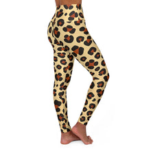 Load image into Gallery viewer, R&amp;RH Leopard Print High Waisted Yoga Leggings for Comfort &amp; Style
