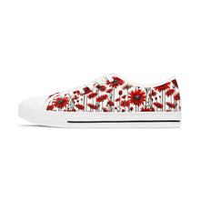 Load image into Gallery viewer, Floral Women&#39;s Low Top Sneakers - Stylish and Comfortable Casual Footwear
