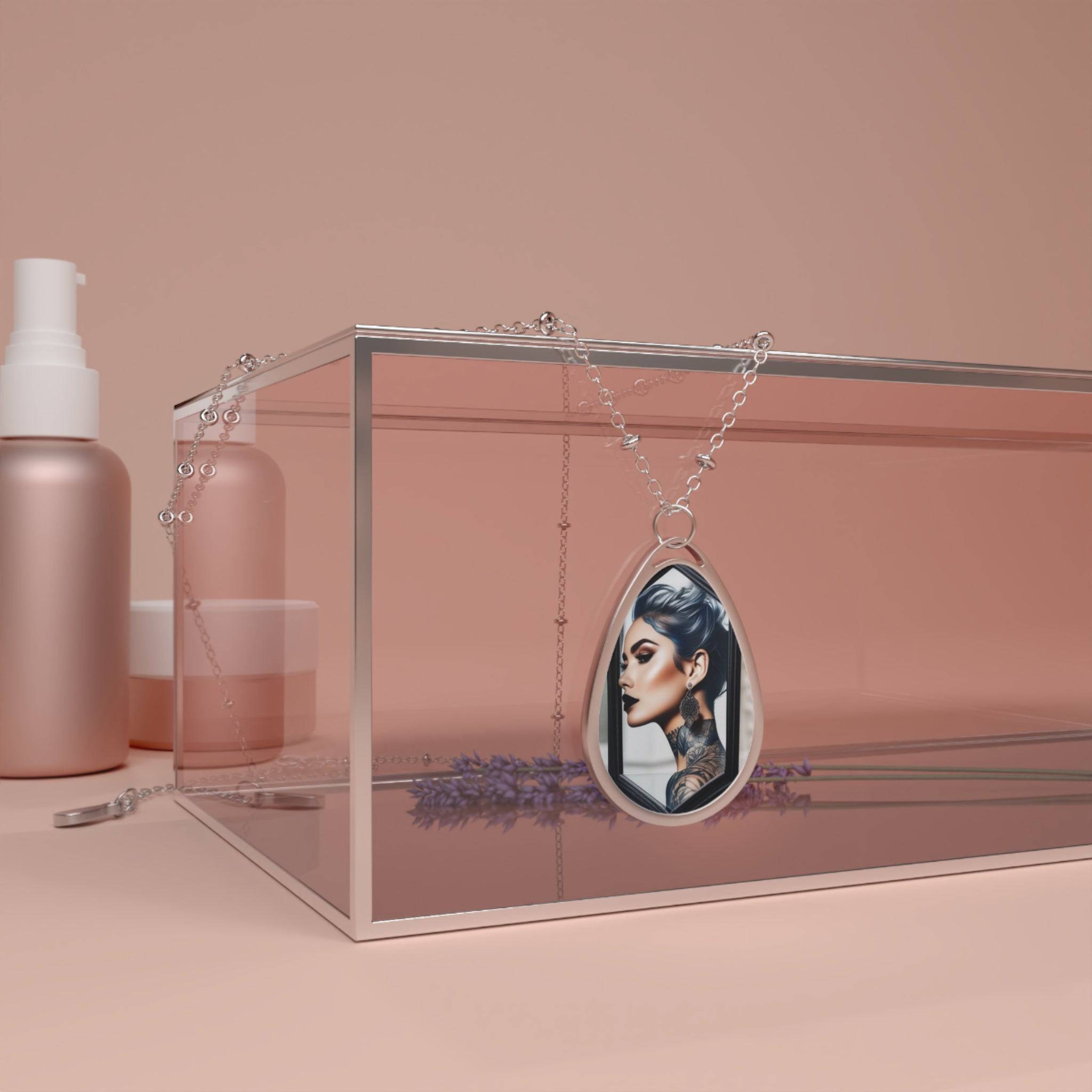 R&RH Oval Tatoo Necklace - Rich and Rich Homeopportunities 