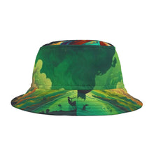 Load image into Gallery viewer, R&amp;RH Fiesty Lime Bucket Hat
