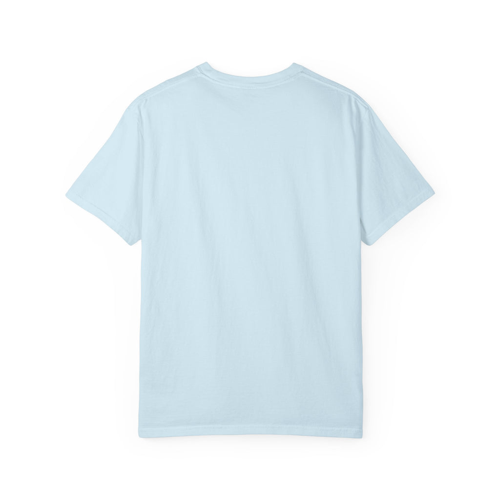 Desiree Sims Universe Fantasy Series Cast Poster T-shirt with cinematic magic print on garment-dyed fabric