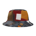 R&RH Patchwork Bucket Hat in colorful patchwork design, unisex style, made in the USA