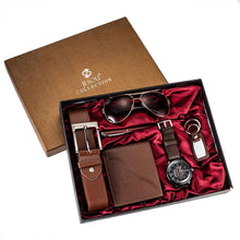 Load image into Gallery viewer, Mens Gift Set: Elegant Watch, Belt, and Wallet for Him - Perfect Men&#39;s Gift Set
