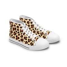 Load image into Gallery viewer, R&amp;RH Leopard Print Women&#39;s High Top Sneakers - Trendy &amp; Stylish Footwear
